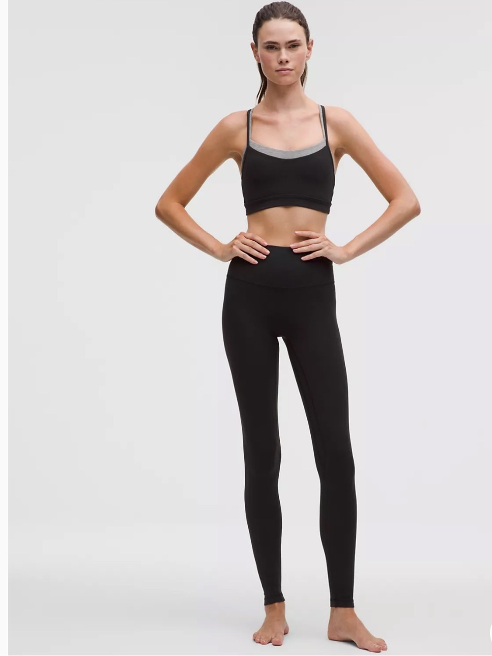 lululemon athletica Align Black High-Waist Performance Leggings